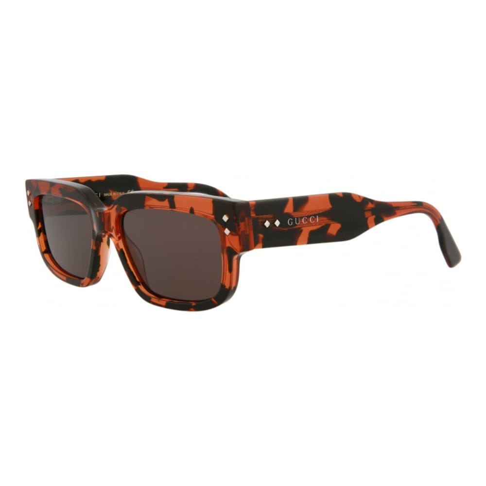 Gucci - '56mm Square Sunglasses' pour Hommes