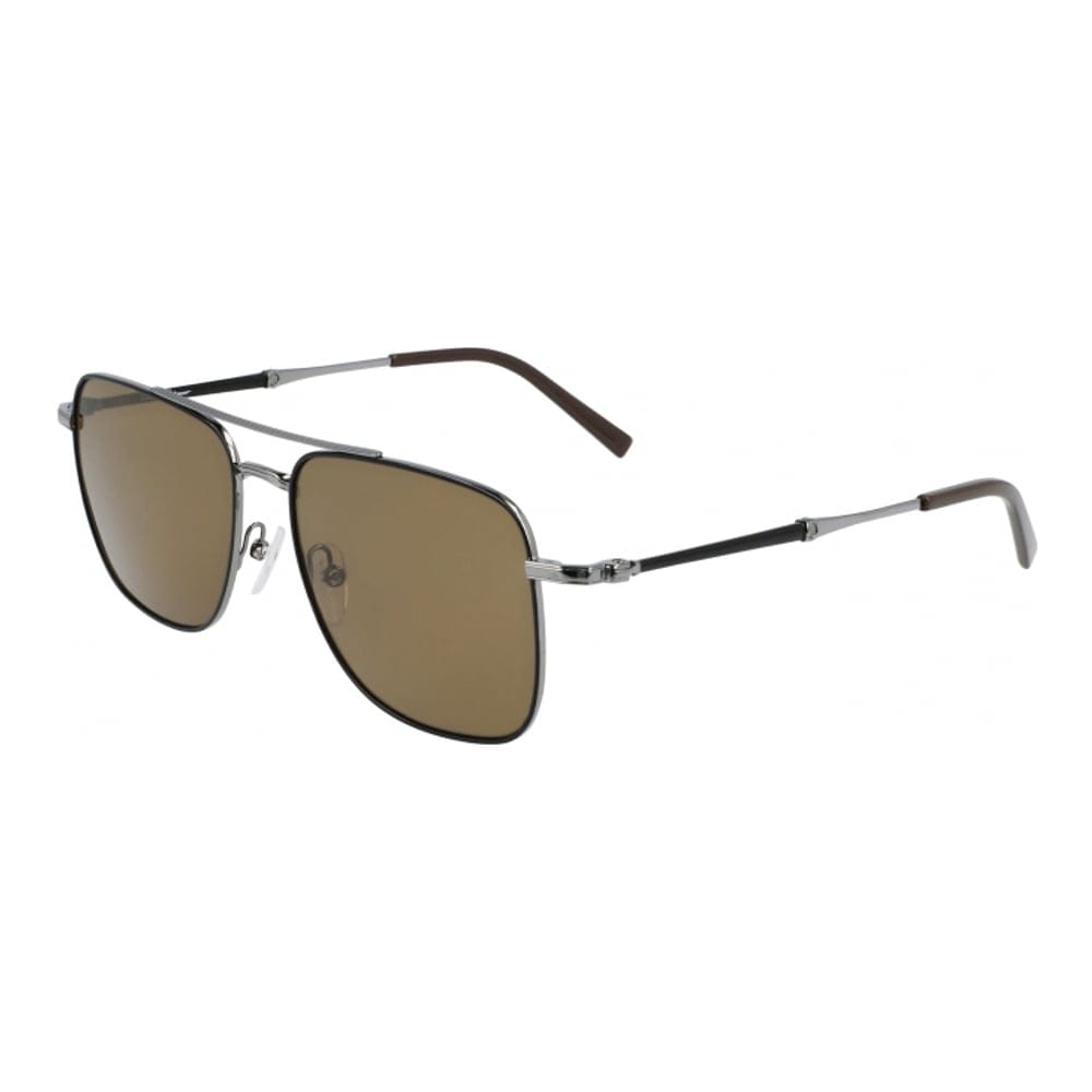 Ferragamo - '56mm Rectangle Sunglasses' pour Hommes
