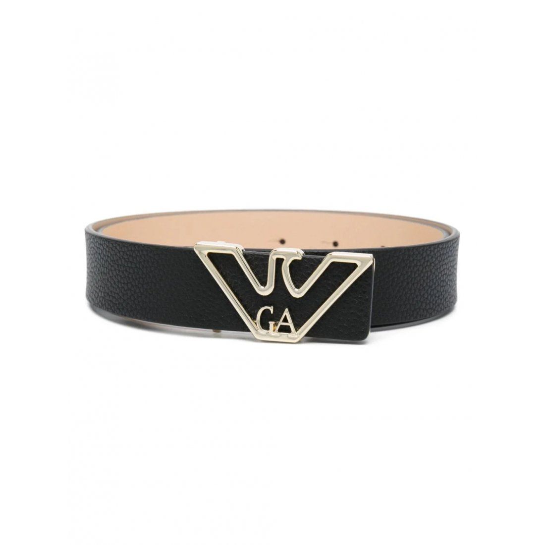 Emporio armani - Ceinture 'Logo-Buckle' pour Femmes
