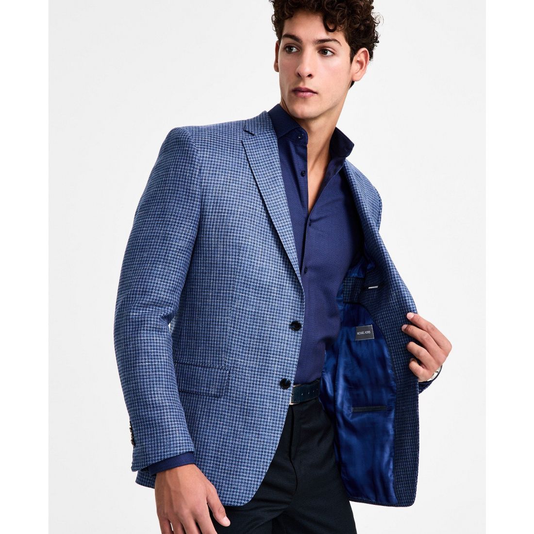 Michael kors - 'Classic-Fit Wool Blend Sport Coats' pour Hommes
