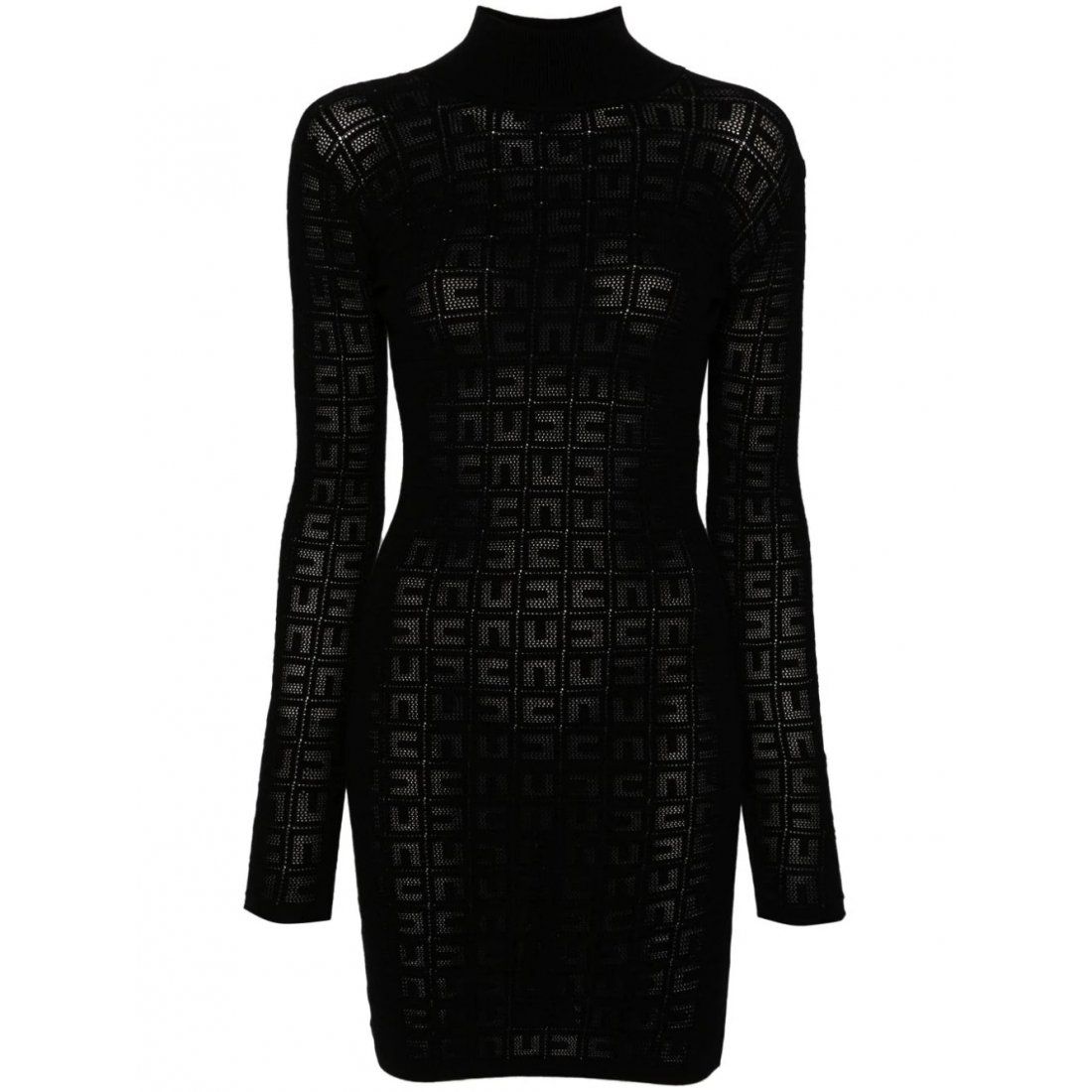 Elisabetta franchi - Robe à manches longues 'Logo' pour Femmes