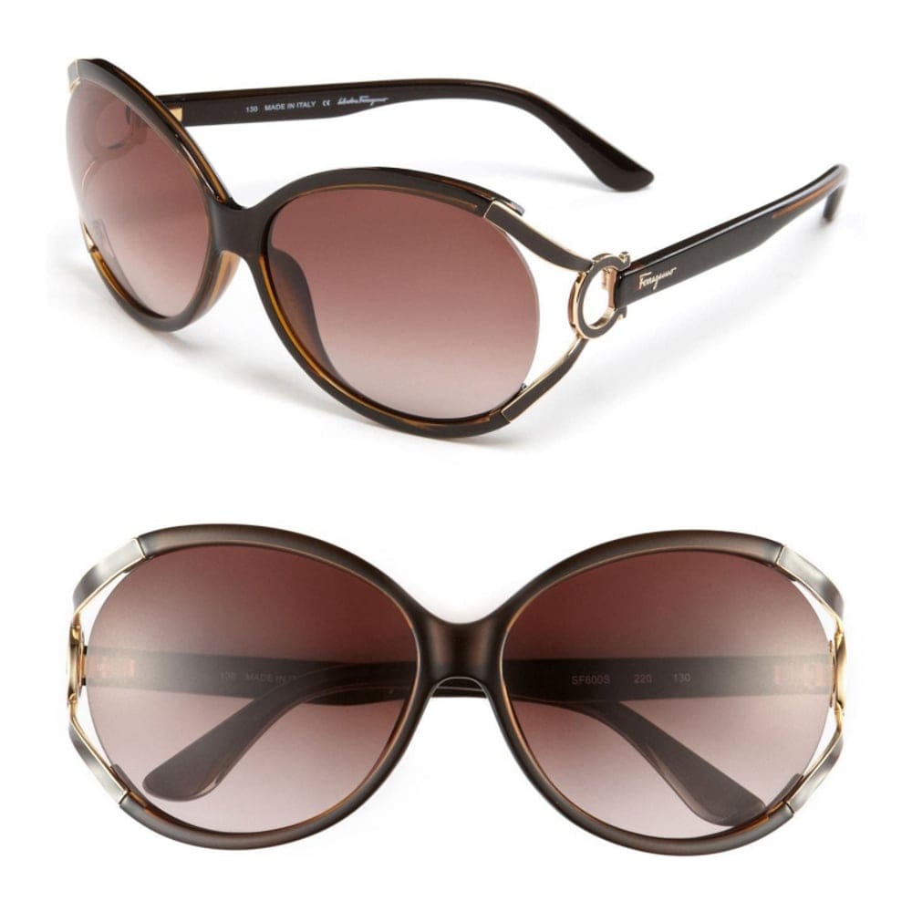 Ferragamo - 'Salvatore Ferragamo 59mm Oversized Sunglasses' pour Femmes