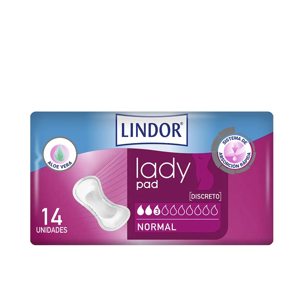 Lindor - Cotons démaquillants '3 Drops' - Normal 14 Pièces