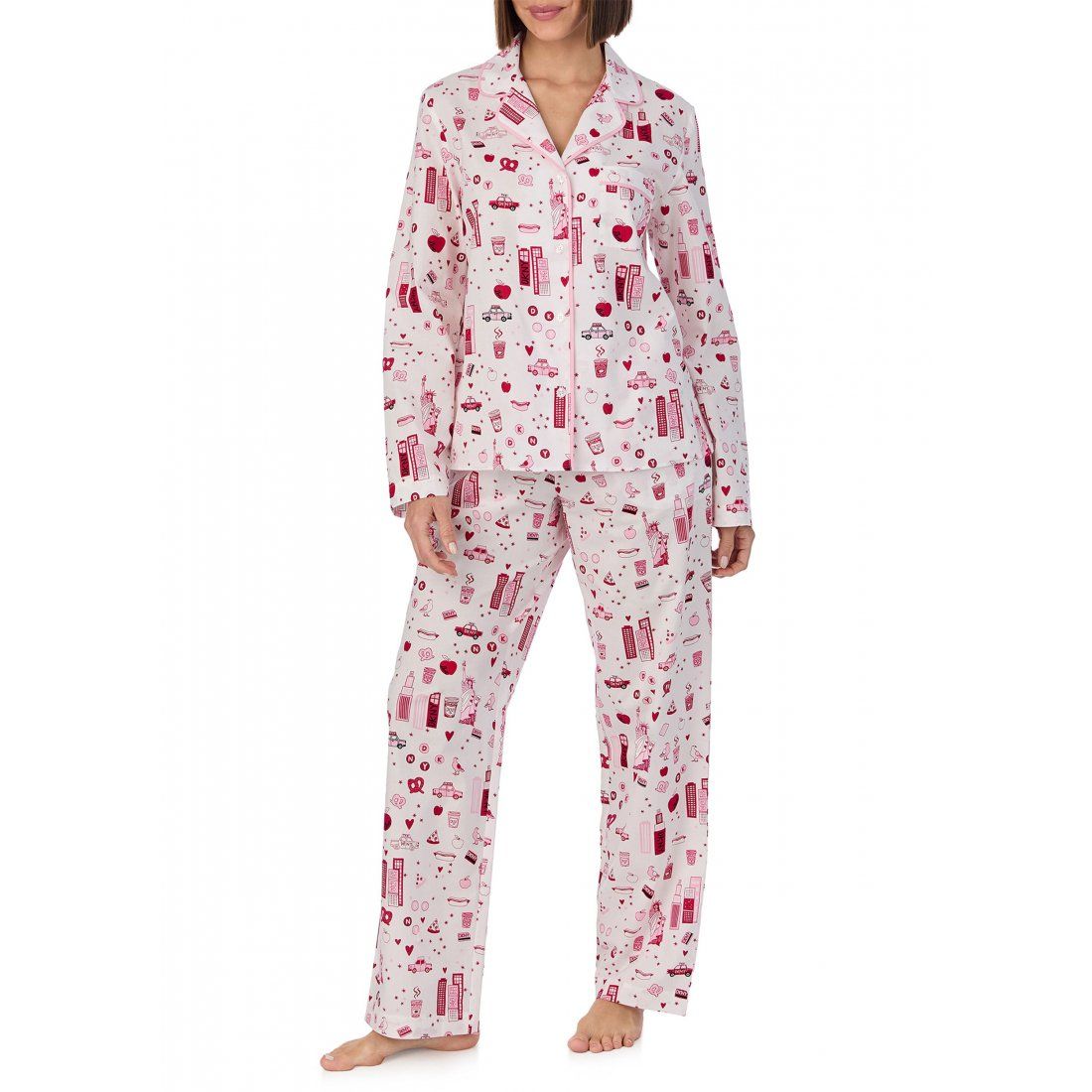 Dkny - Ensemble pour le sommeil 'Notch Collar' pour Femmes