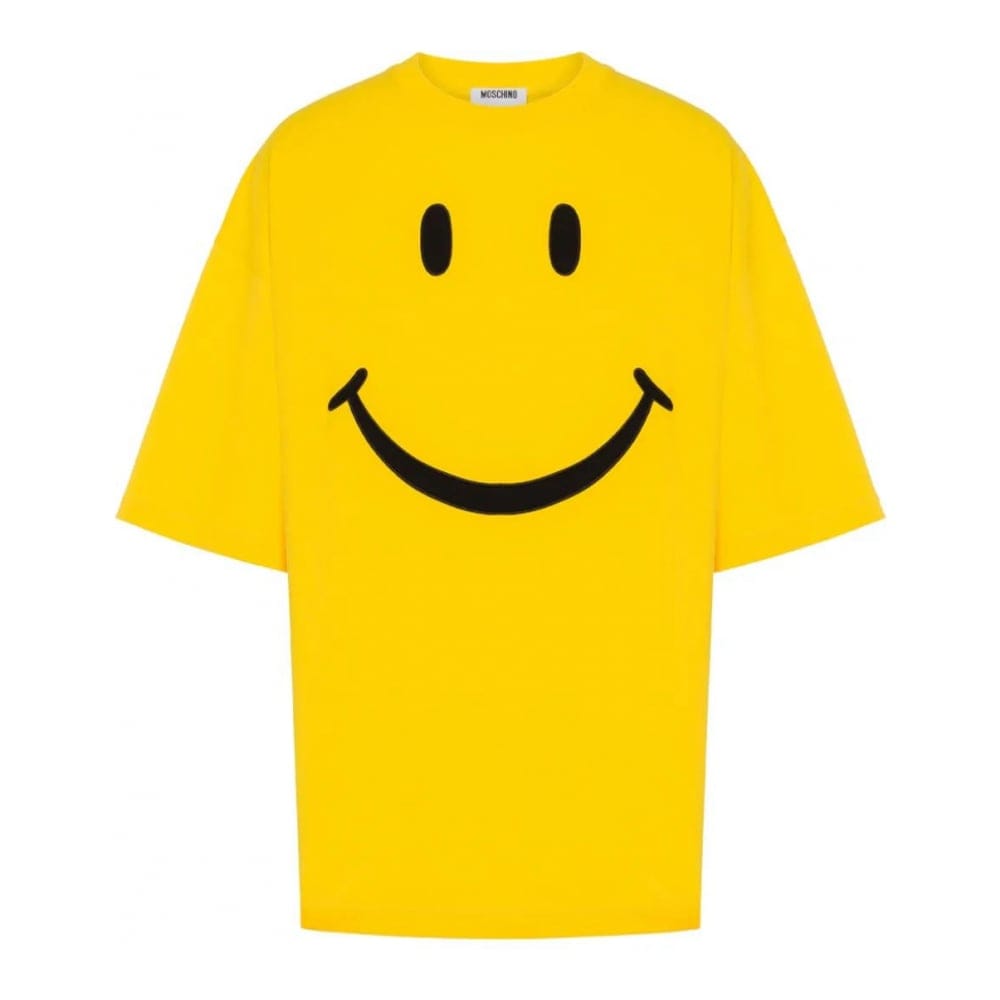 Moschino - T-shirt 'Smiley-Print' pour Hommes