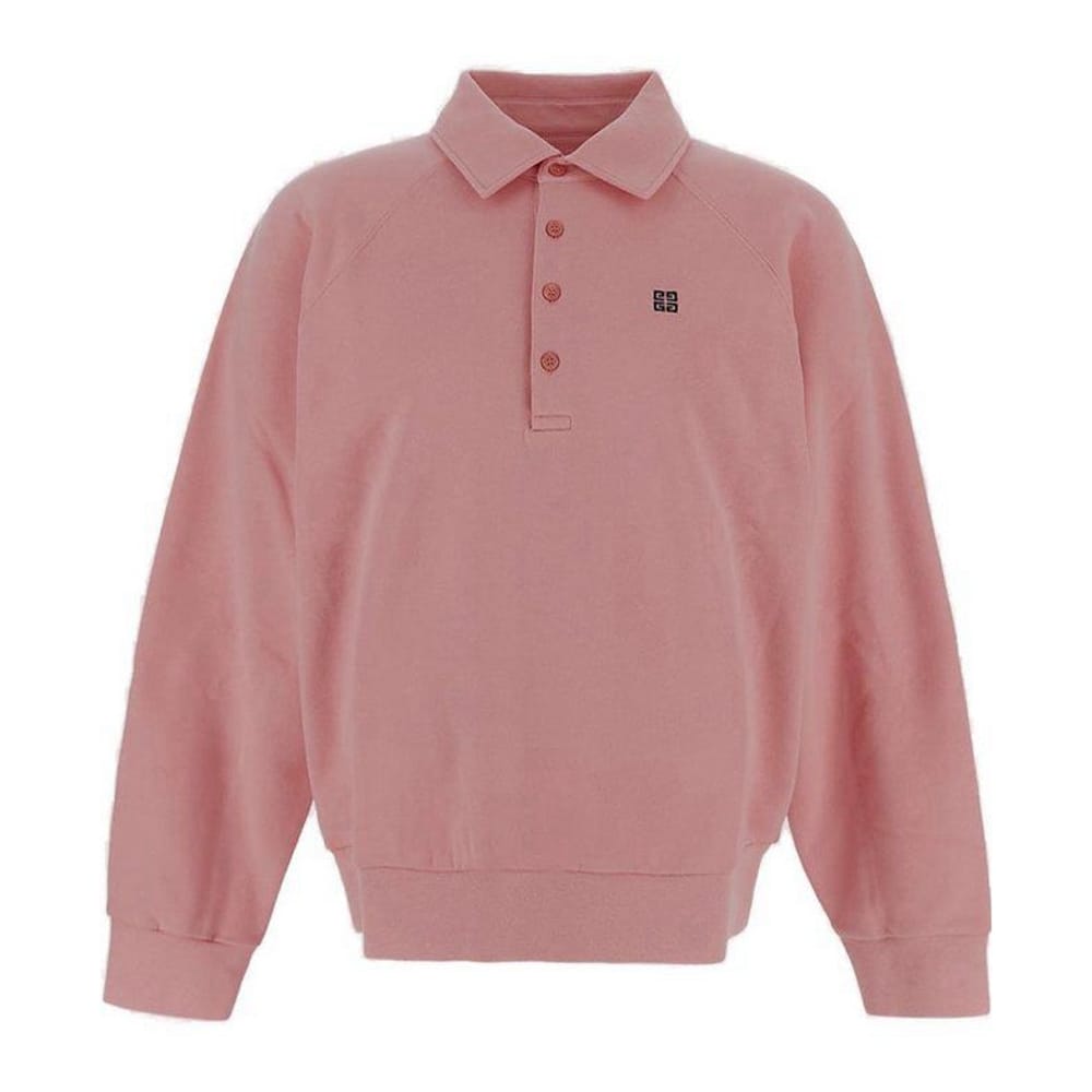 Givenchy - Polo manches longues 'Logo Embroidered' pour Hommes