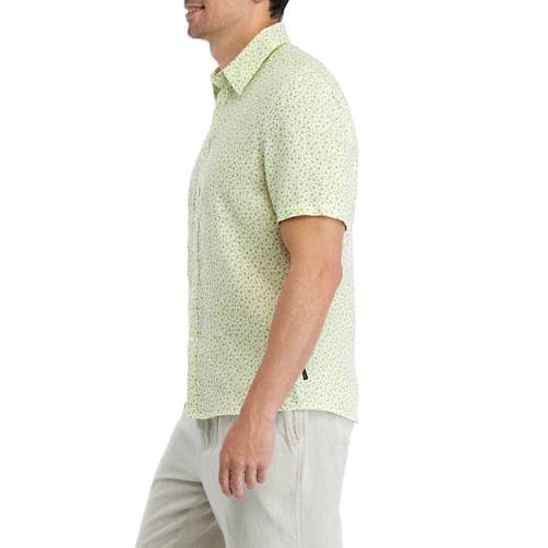 Michael kors - 'Ditsy Floral Printed Linen Shirt' pour Hommes