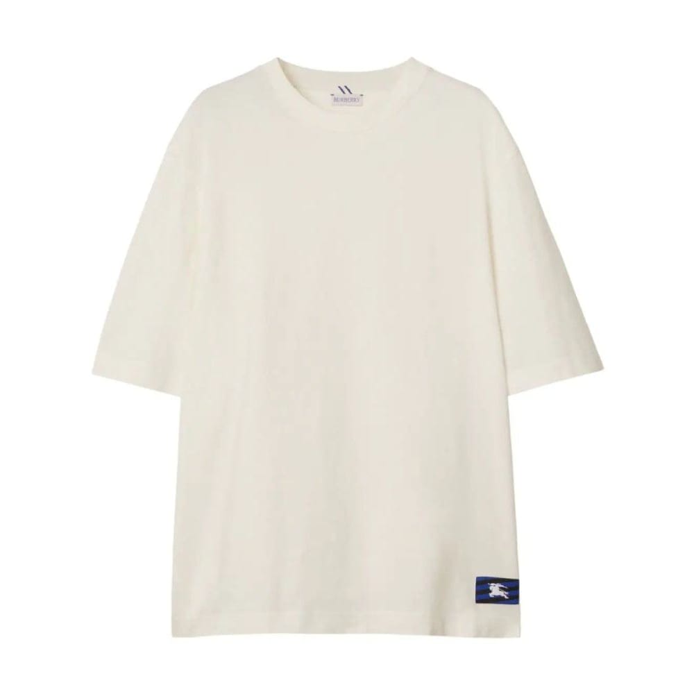 Burberry - T-shirt 'EKD Logo-Patch' pour Hommes