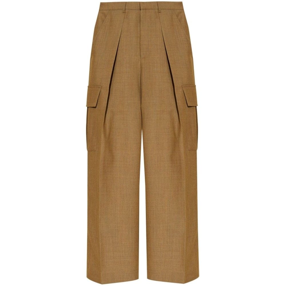 Burberry - Pantalon cargo 'Pleat-Detail' pour Femmes