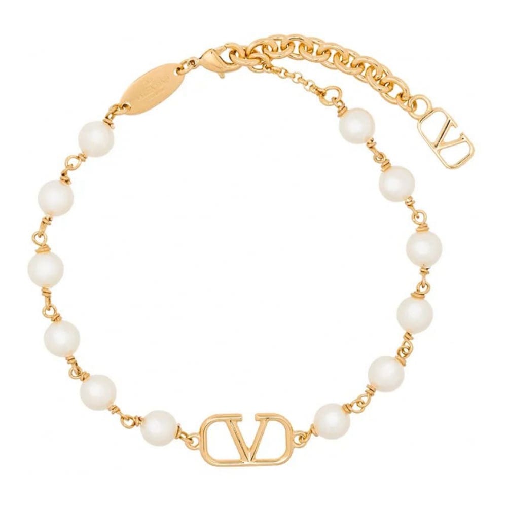 Valentino - Bracelet 'VLogo Signature Pearl' pour Femmes
