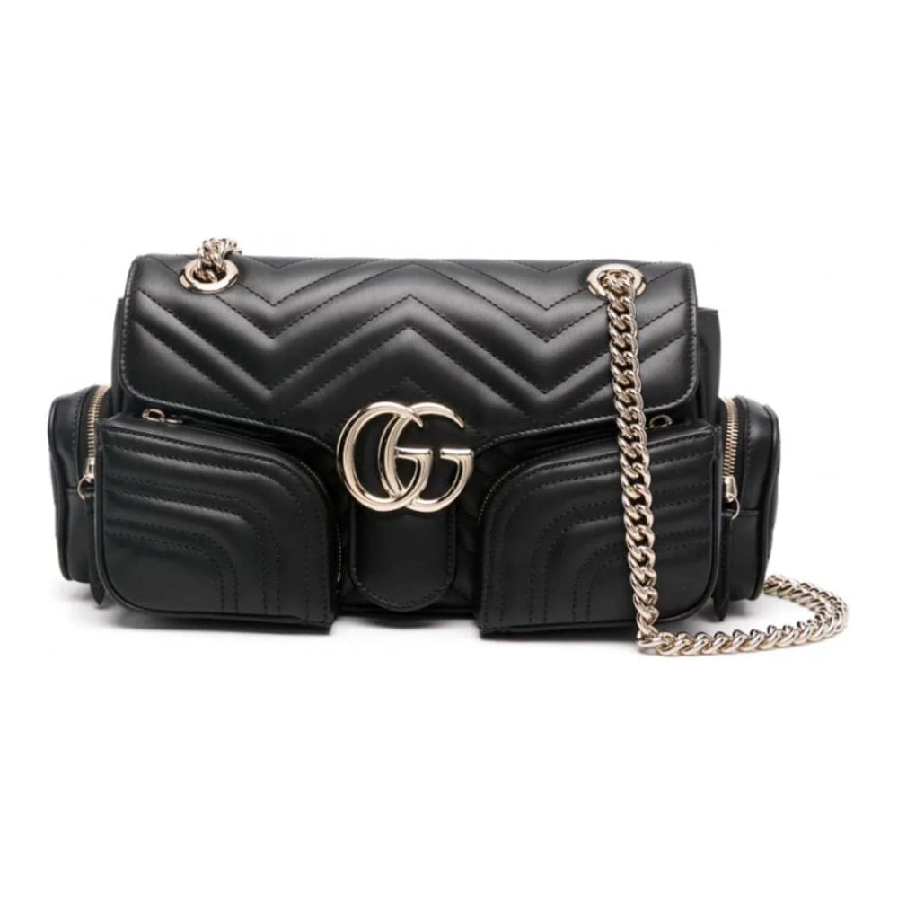 Gucci - Sac à bandoulière 'Small GG Marmont' pour Femmes