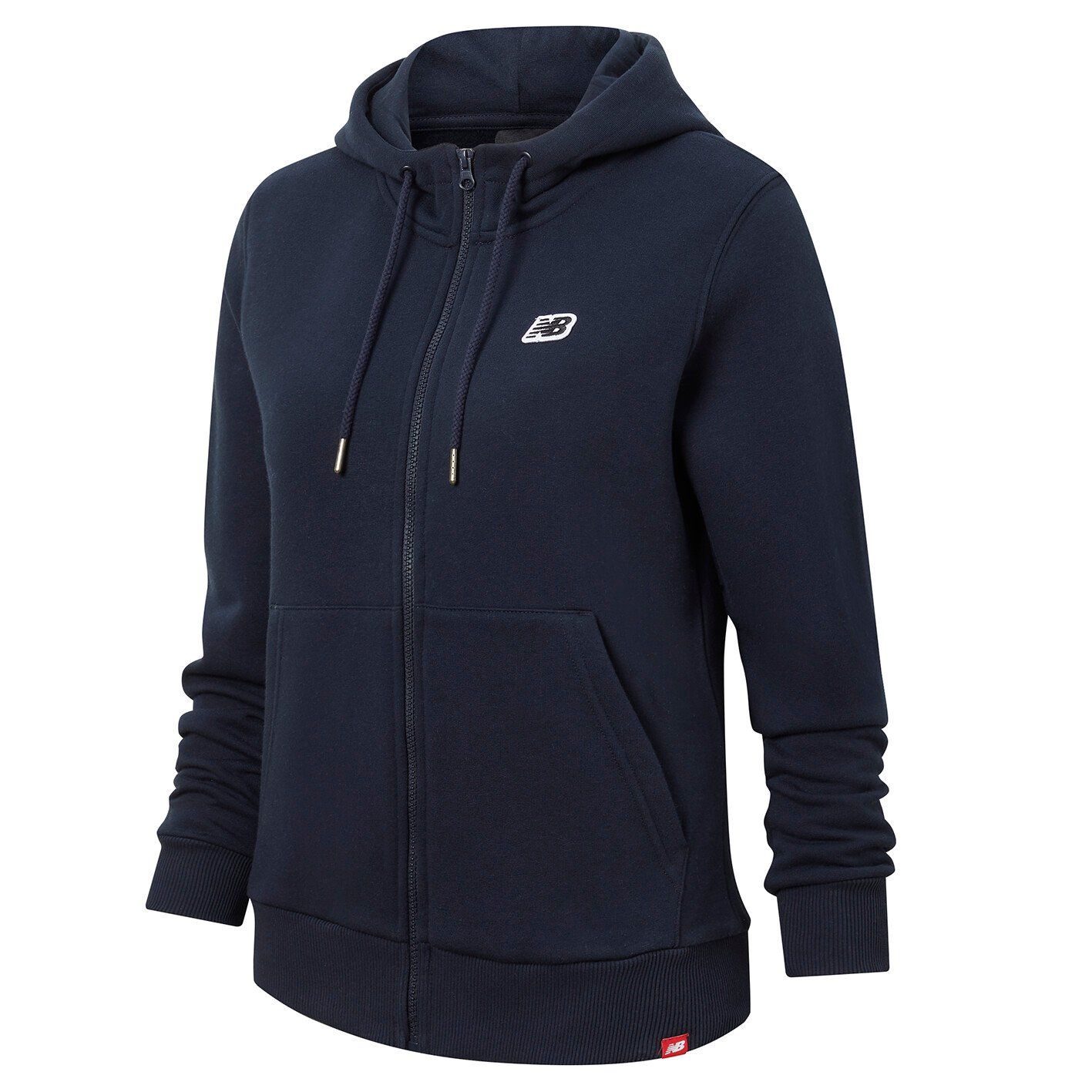 New Balance - W NB Small Logo Zip Hoodie