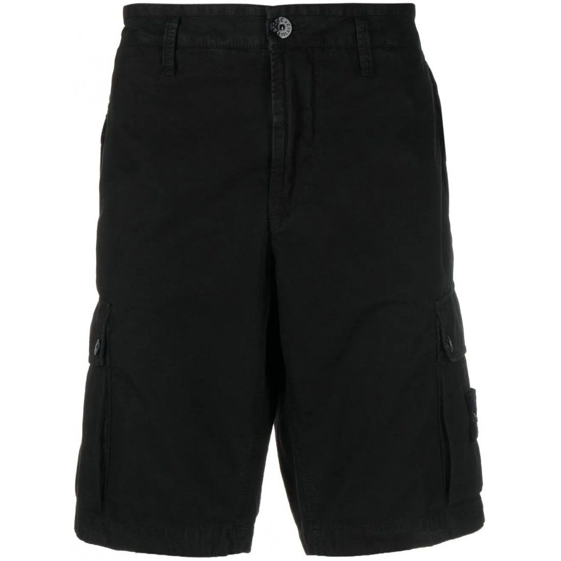 Stone island - Bermuda cargo 'Compass-Patch' pour Hommes