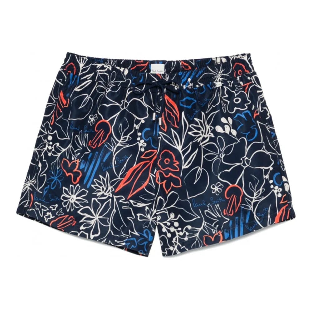 Paul smith - "Short de bain 'Floral-Print' pour Hommes"