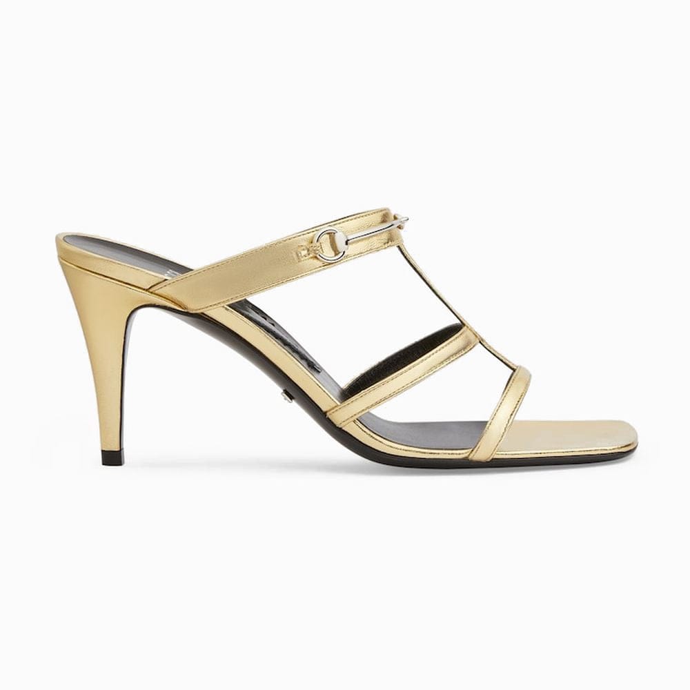 Gucci - Sandales à talon 'Slim Horsebit' pour Femmes