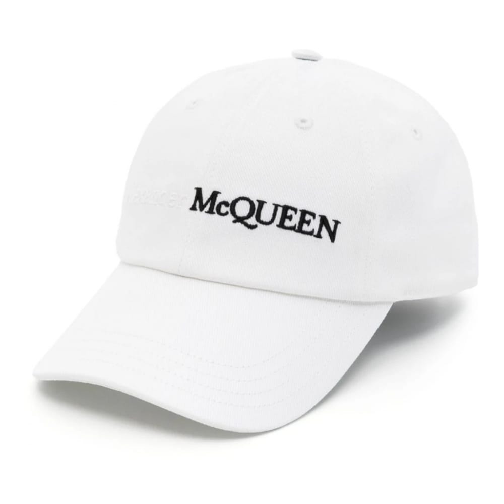 Alexander mcqueen - "Casquette 'Logo-Embroidered' pour Hommes"
