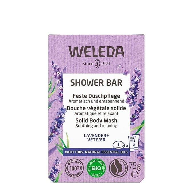 Weleda - Douche Végétale Solide Lavande & Vétiver - 75 g