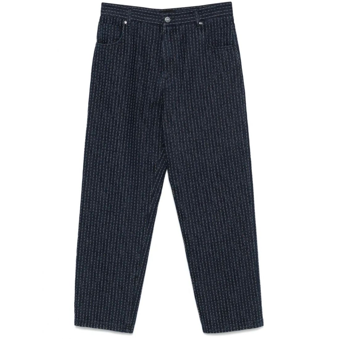 Fendi - Jeans 'Topstitching' pour Hommes