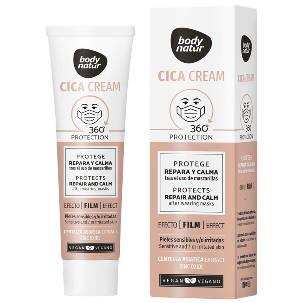 Body Natur - Crème visage 'Cica Cream 360ª Mask Protection' - 40 ml