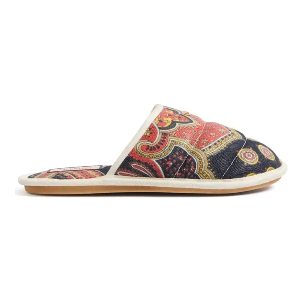 Valentino garavani - Chaussons 'Paisley-Print' pour Hommes