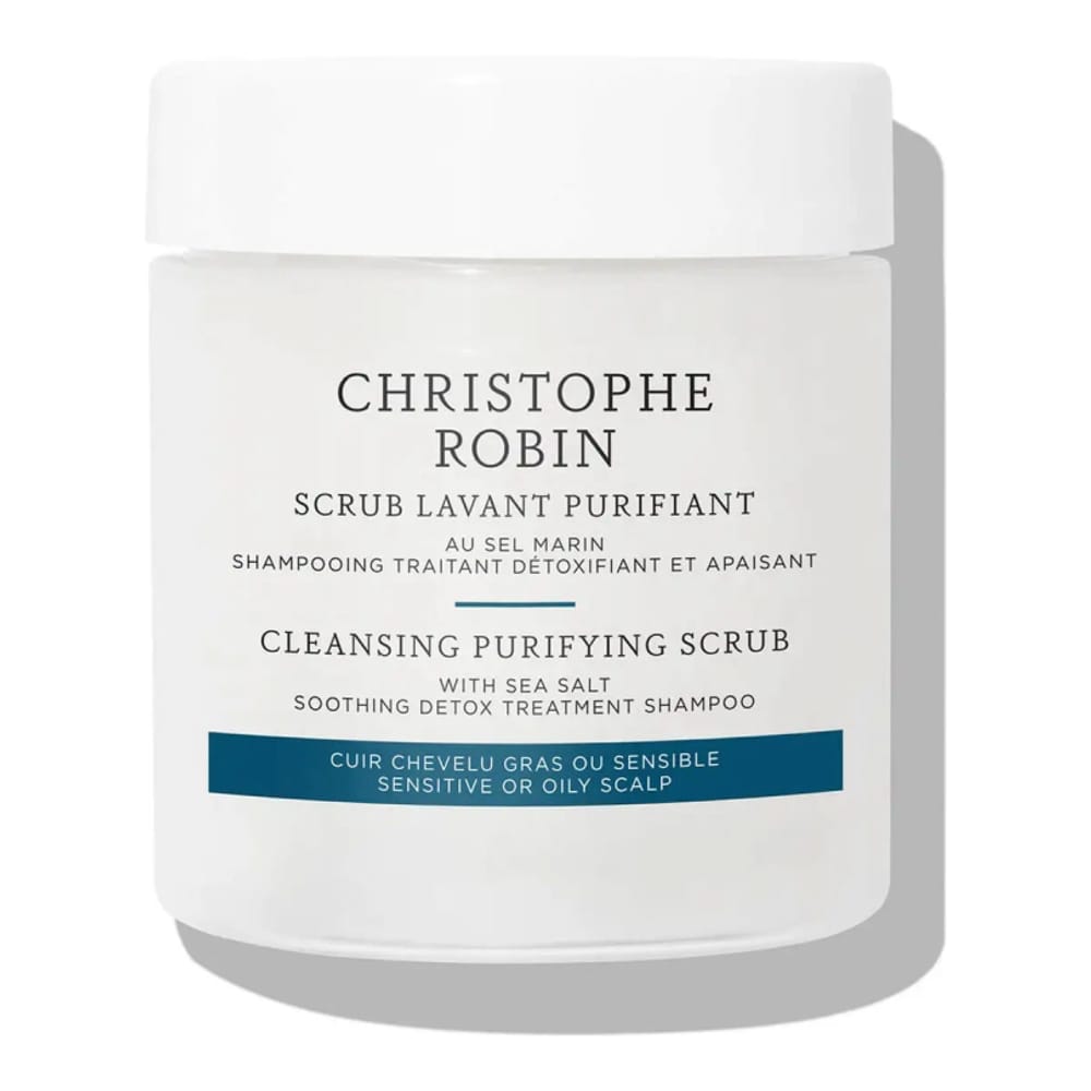 Christophe Robin - Exfoliant pour cuir chevelu 'Lavant Purifiant au Sel Marin' - 75 ml