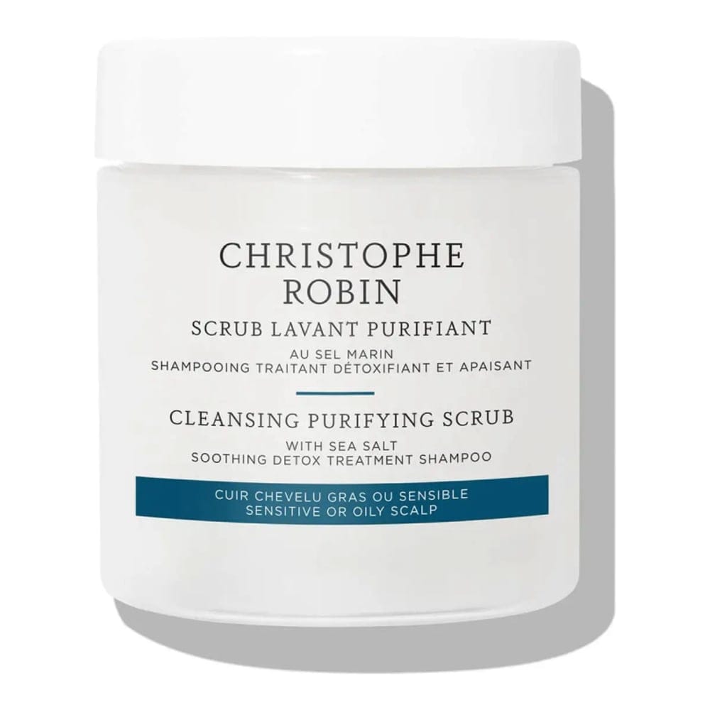 Christophe robin - Exfoliant pour cuir chevelu 'Lavant Purifiant au Sel Marin' - 75 ml