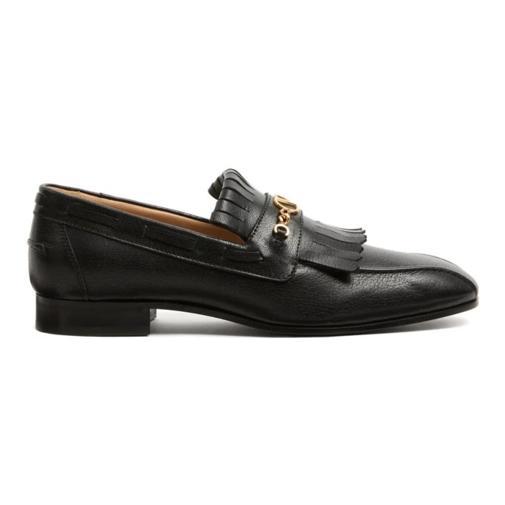 Valentino garavani - Mocassins 'VLogo Signature Fringed' pour Hommes
