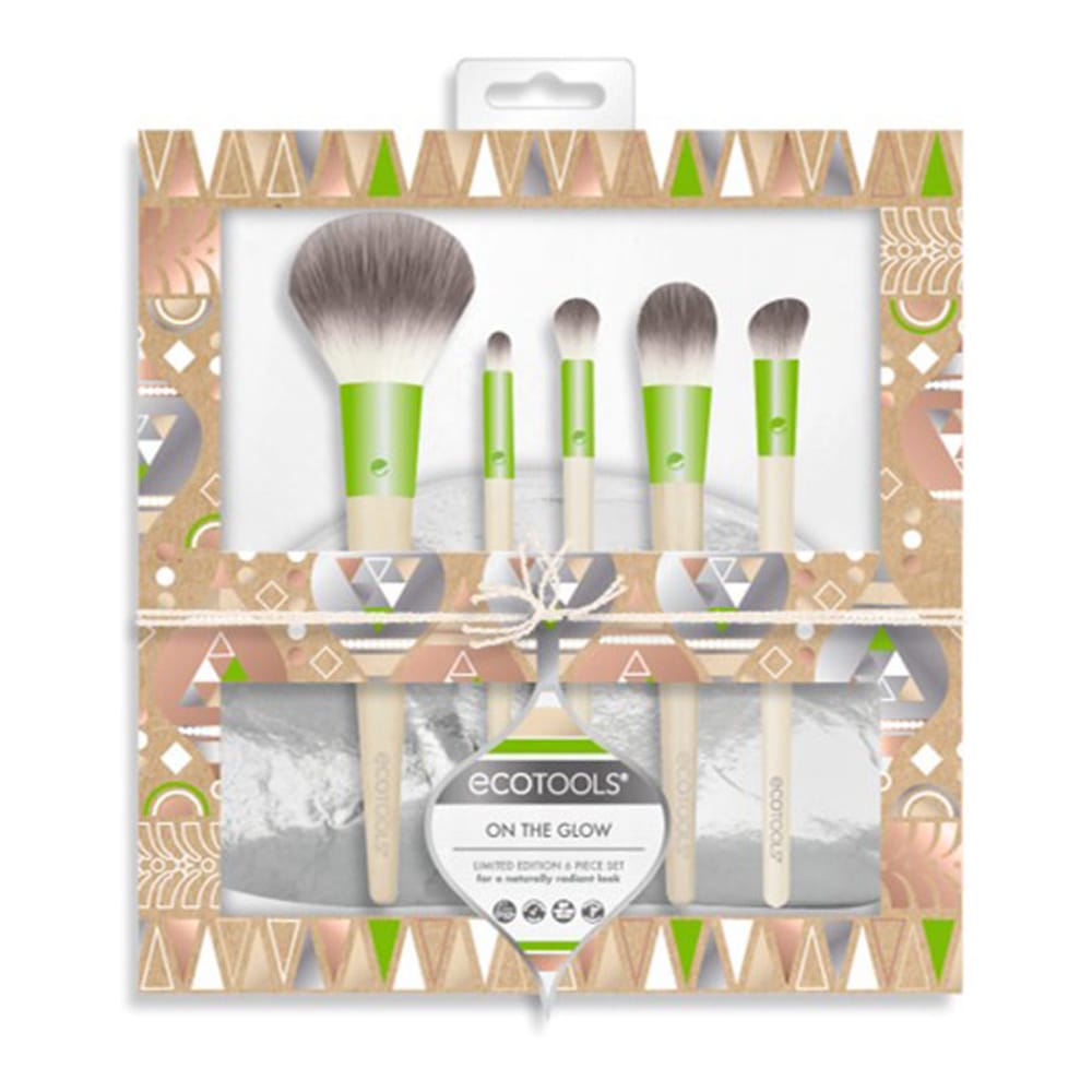 EcoTools - Set de pinceaux de maquillage 'Holiday Vibes' - 6 Pièces