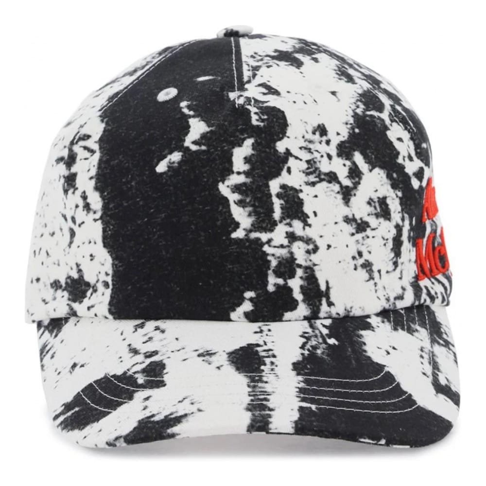 Alexander McQueen - Casquette 'Logo-Embroidered Abstract' pour Hommes