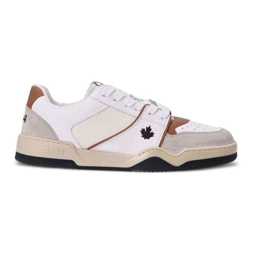 Dsquared2 - Sneakers 'Spiker Leaf-Embroidered' pour Hommes