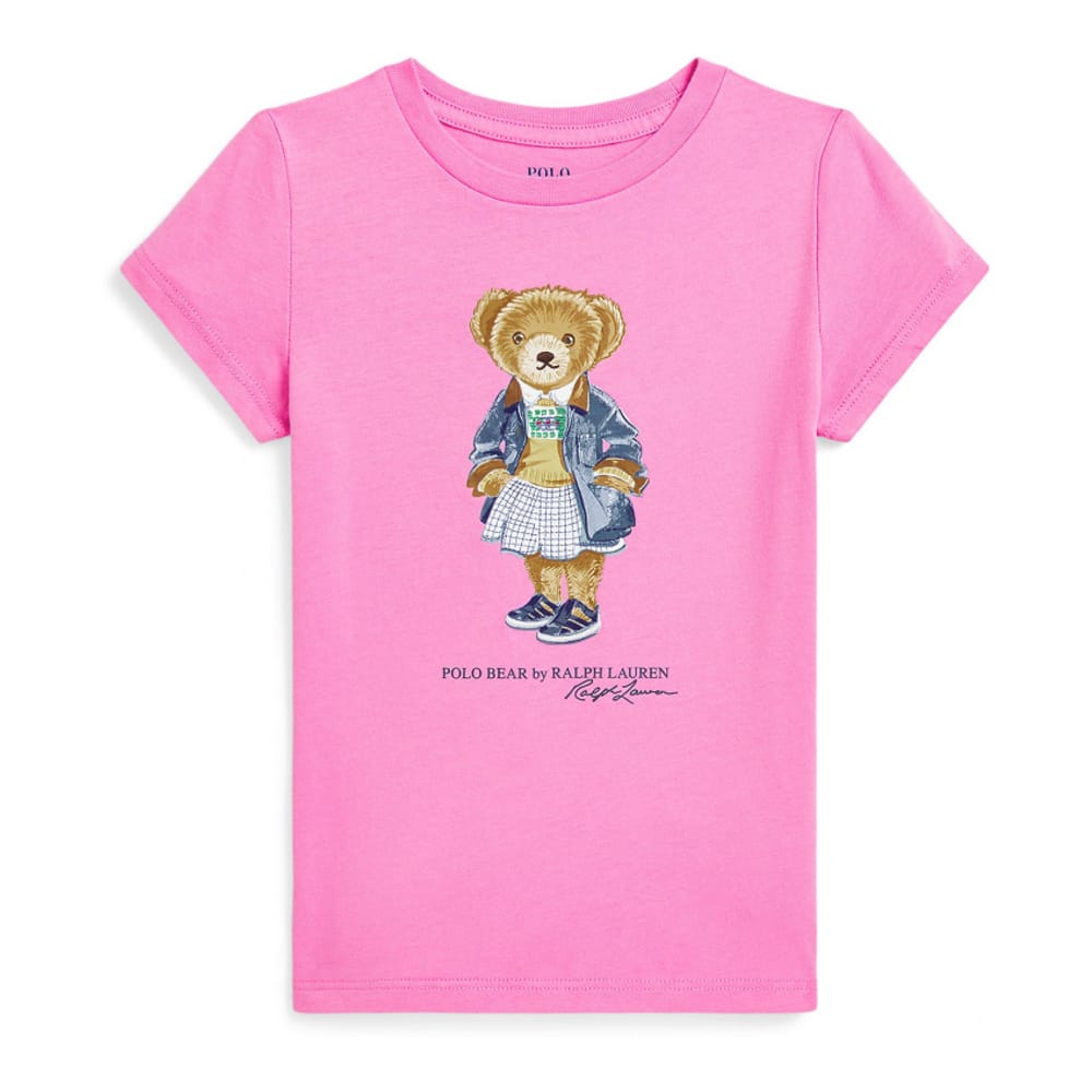 Ralph lauren kids - "T-shirt 'Polo Bear Cotton Jersey' pour Petites filles"