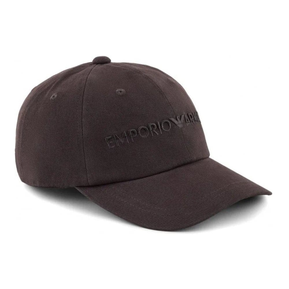 Emporio armani - "Casquette 'Logo-Embroidered' pour Hommes"-0