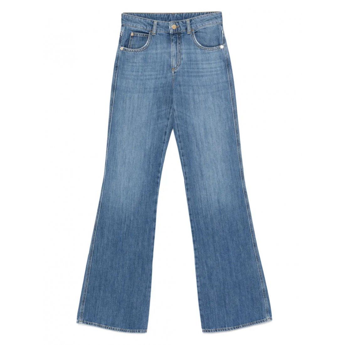 Emporio armani - Jeans 'Logo-Patch' pour Femmes