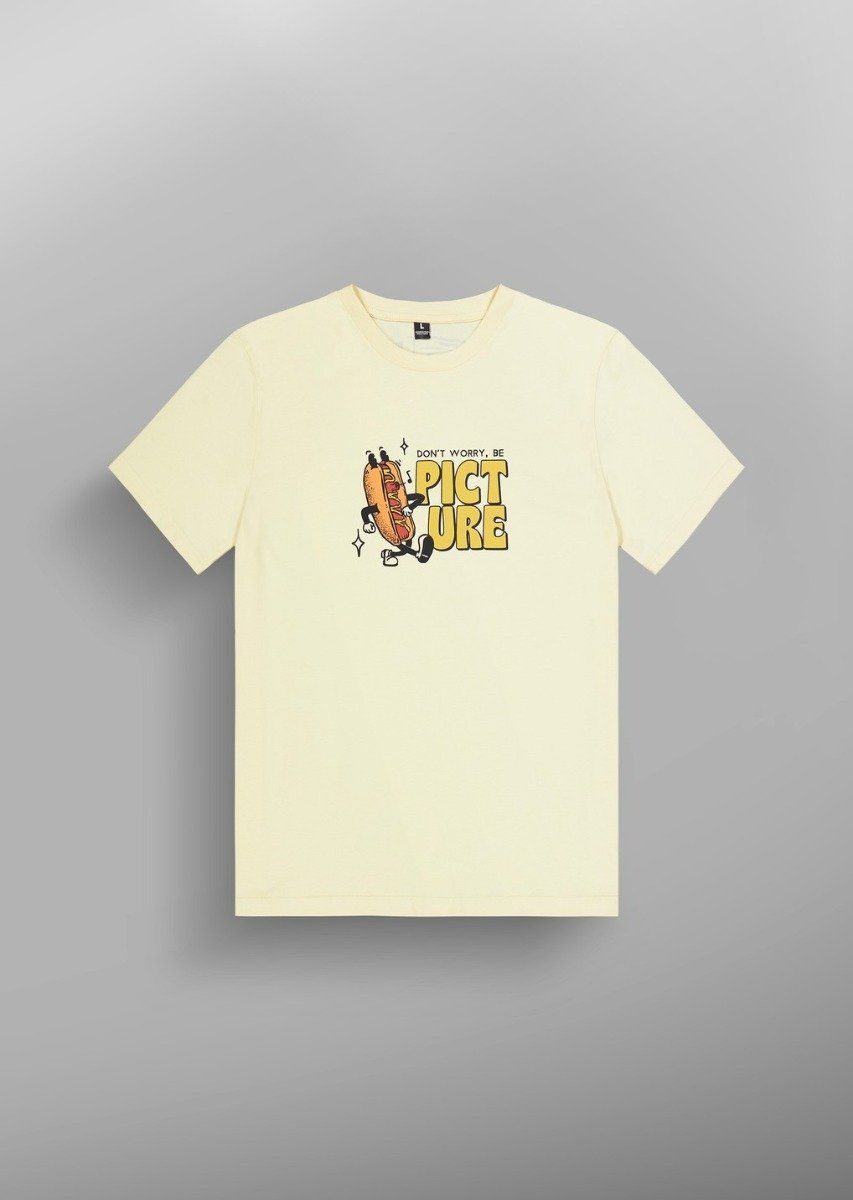 Picture - M's BASEMENT MUSTARD TEE