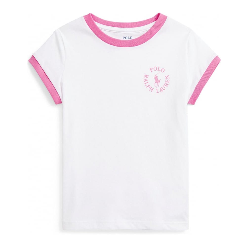 Ralph lauren kids - "T-shirt 'Big Pony Logo Cotton Jersey' pour Petites filles"