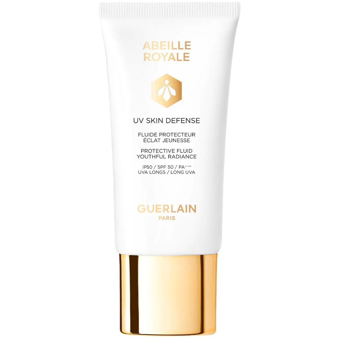 Guerlain - Fluide solaire 'Abeille Royale Protecteur Éclat Jeunesse Soin UV SPF50' - 50 ml