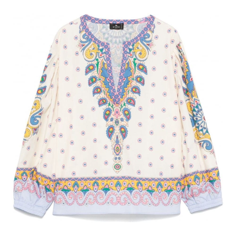 Etro - Blouse à manches longues 'Paisley' pour Femmes