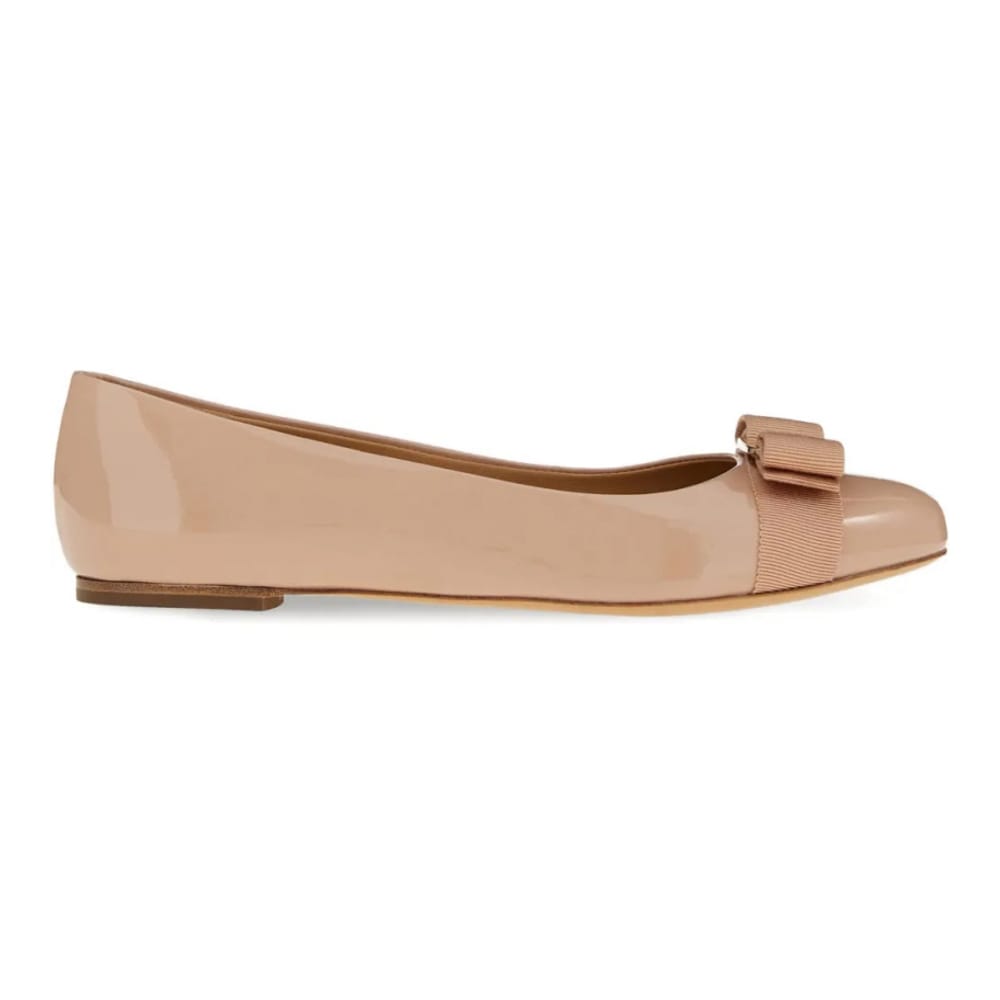 Ferragamo - Ballerines 'Varina Bow-Detail' pour Femmes