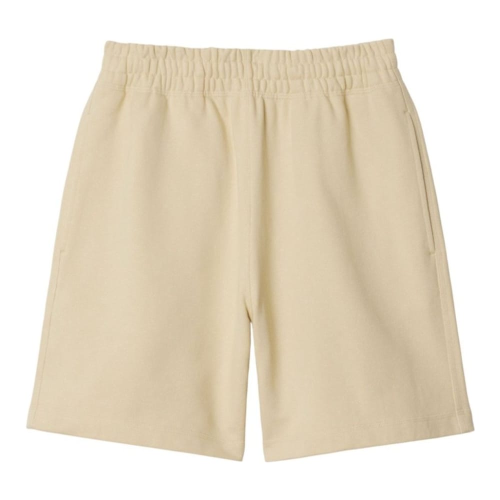 Burberry - Short en coton 'Check Label' pour Hommes