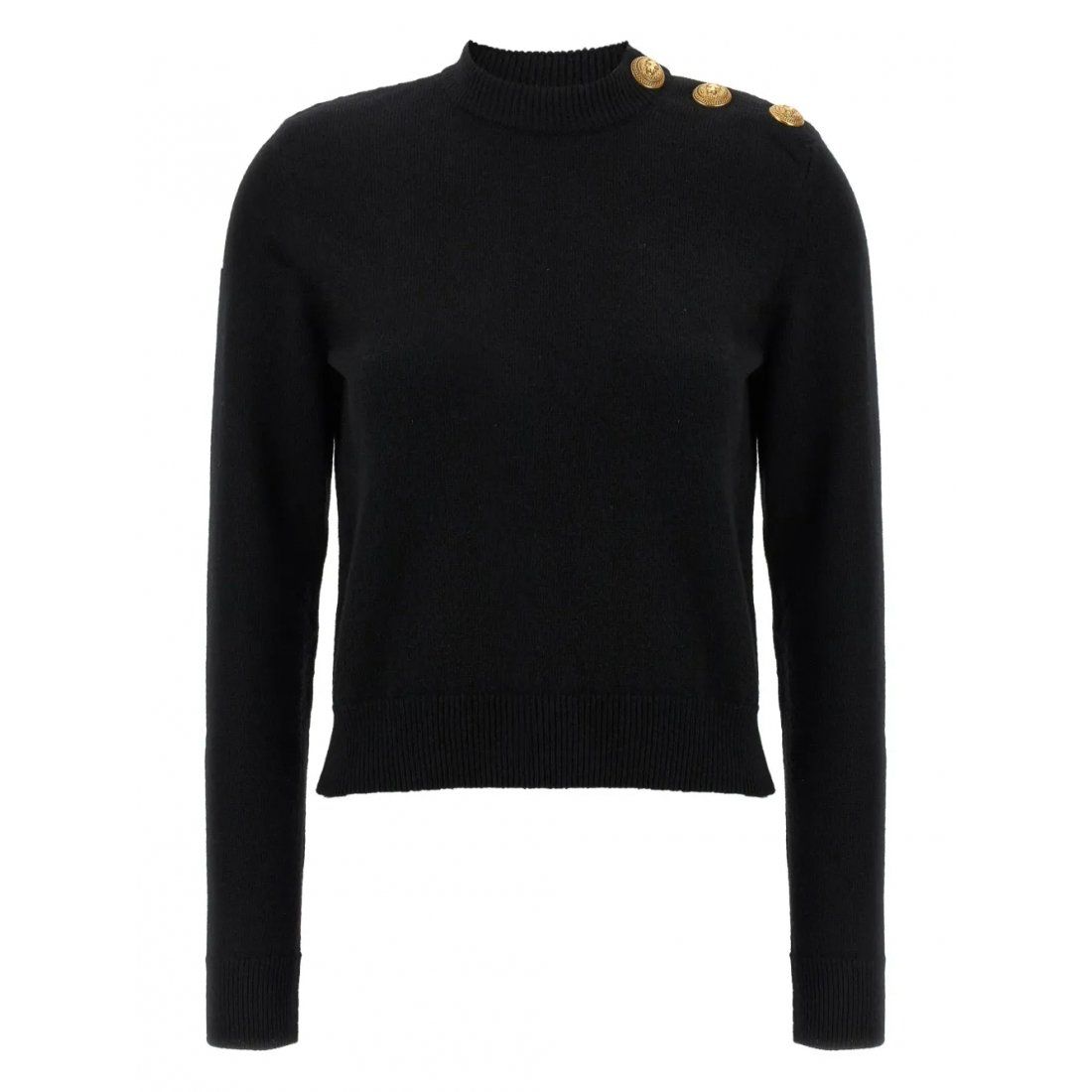 Balmain - Pull 'Button-Embellished' pour Femmes