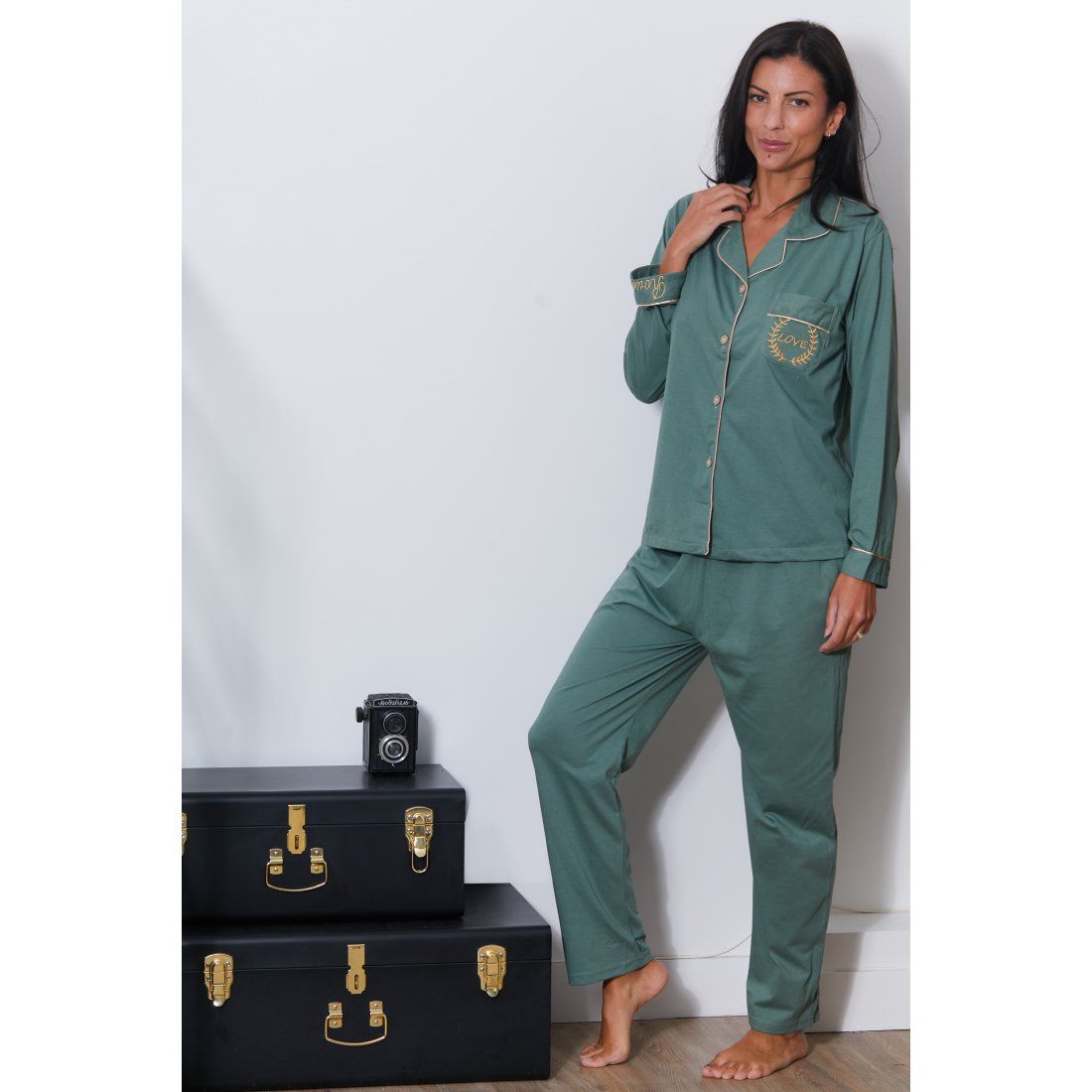 Just for victoria - Pyjama 'Jeanne' pour Femmes