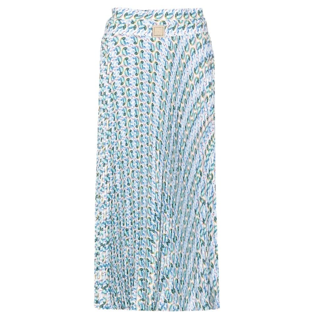 Tory burch - Jupe Maxi 'Abstract-Print' pour Femmes
