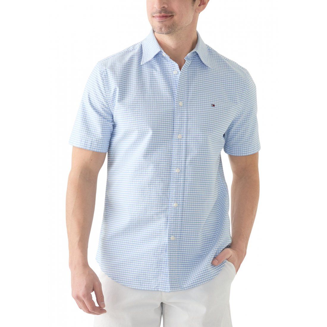 Tommy hilfiger - Chemise à manches courtes 'Heritage Oxford Gingham' pour Hommes