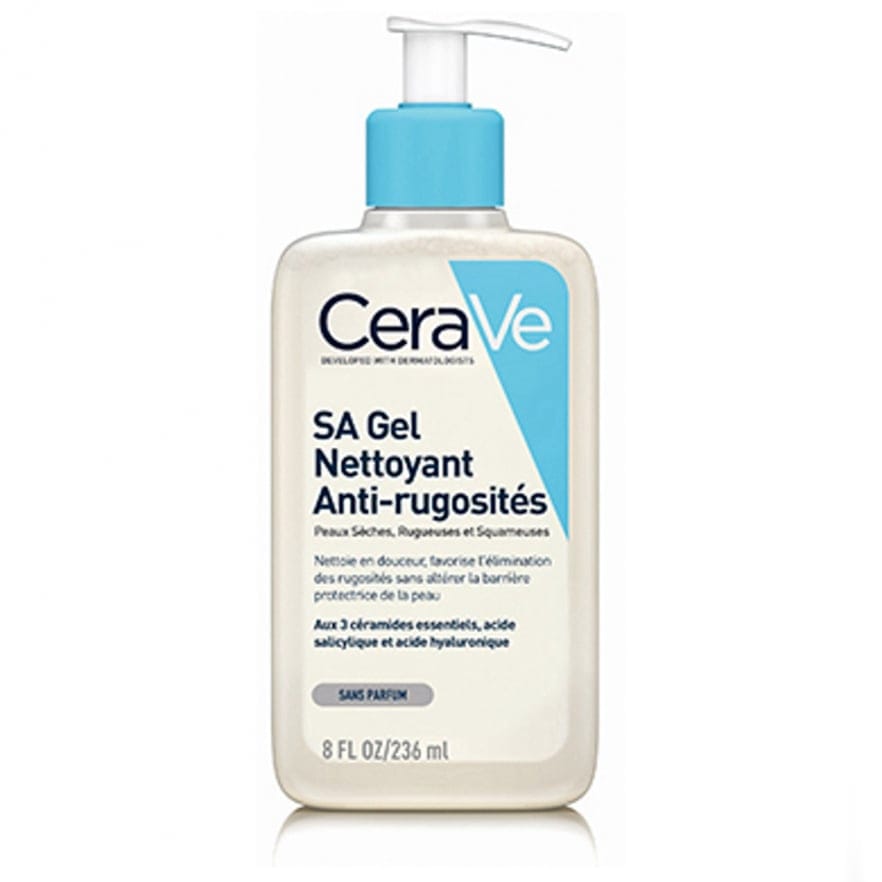 Cerave - Gel Nettoyant 'SA Anti-Rugosités' - Peau sèche, 236 ml