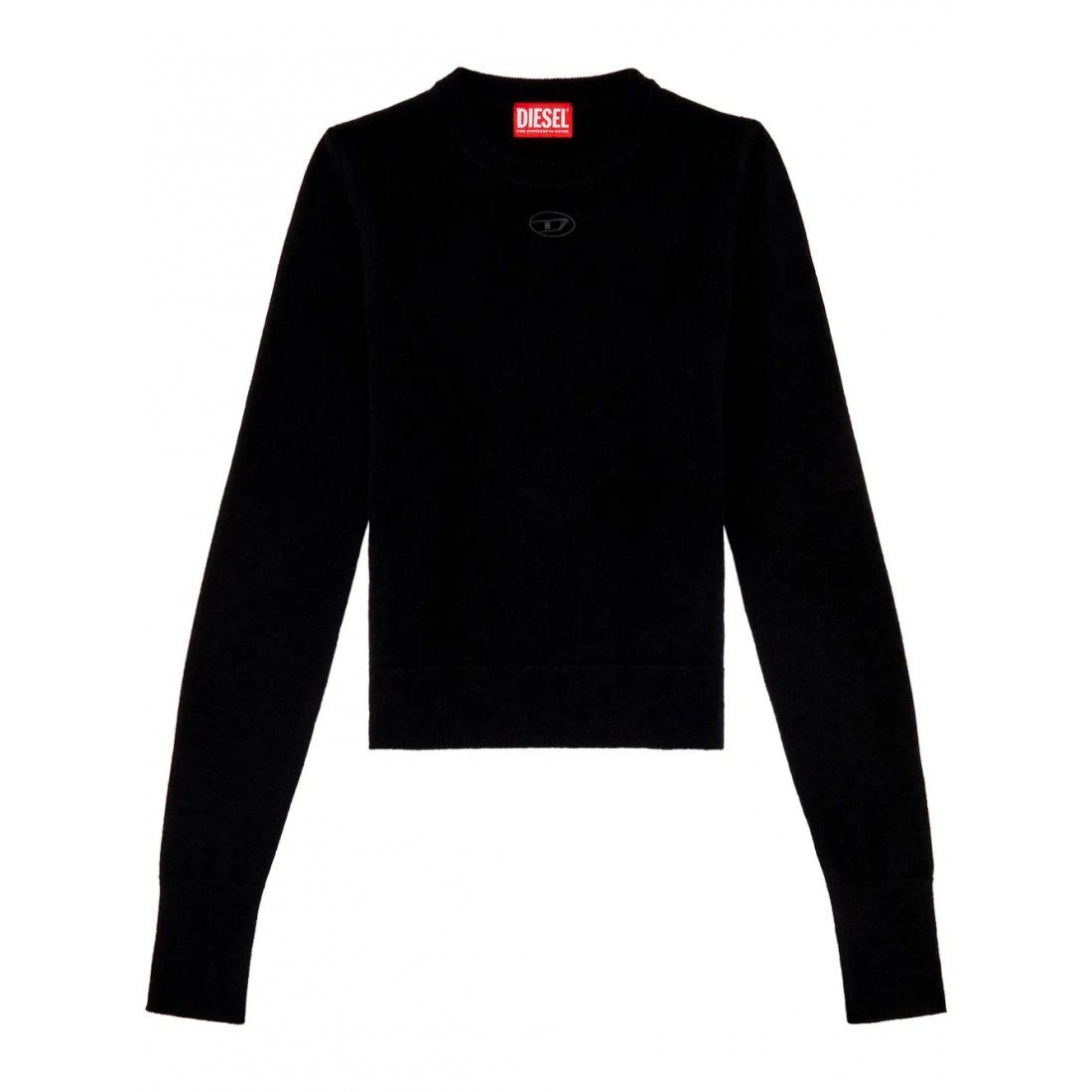 Diesel - Pull 'M-Areesax Logo-Plaque' pour Femmes