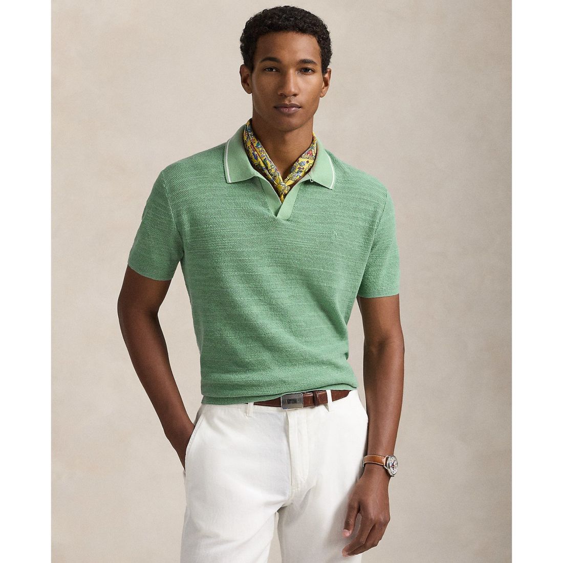 Polo ralph lauren - "Pull 'Textured' pour Hommes"