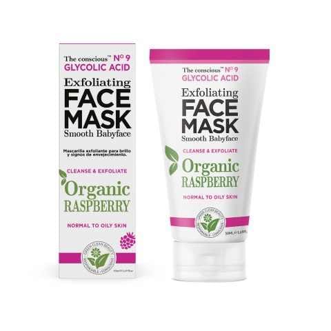 The Conscious™ - Masque exfoliant 'Glycolic Acid Organic Raspberry' - 50 ml