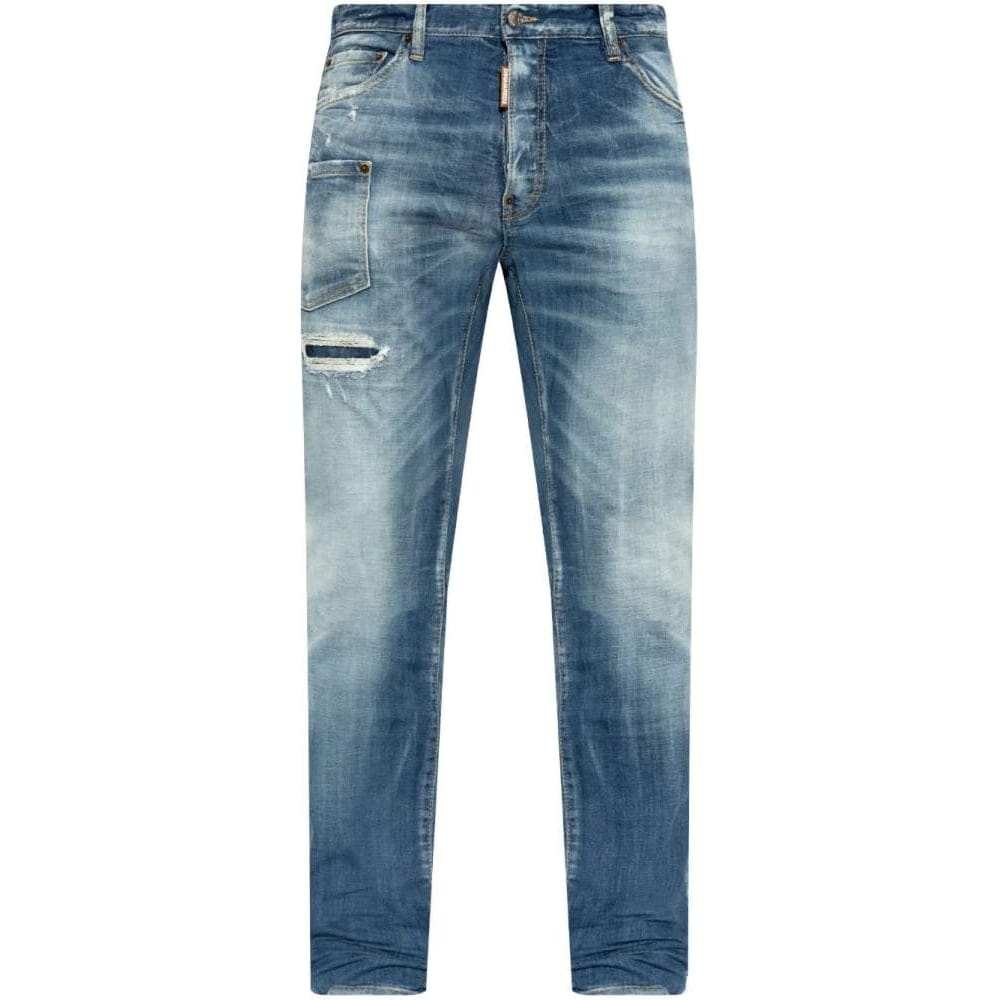 Dsquared - Jeans 'Logo-Patch' pour Hommes