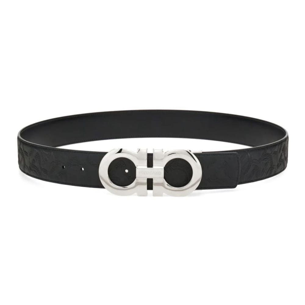 Ferragamo - Ceinture 'Gancini' pour Hommes