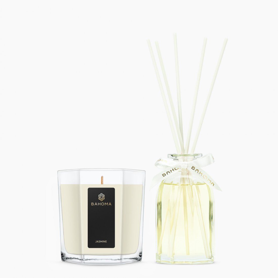 Bahoma london - Set de Parfumerie 'Pearl Octagonal' - Jasmine 2 Pièces